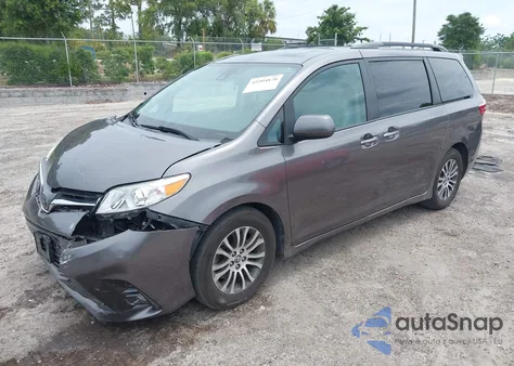 2020 Toyota Sienna Xle из США, поврежденный, VIN 5TDYZ3DC0LS024959